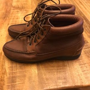 Waterproof Leather Timberland Lace up Boots